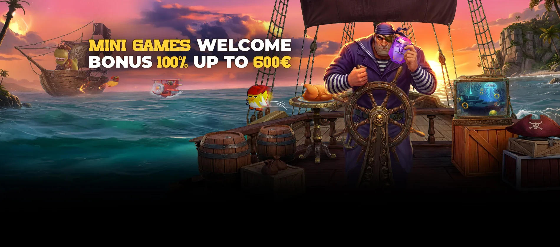 Donbet mini games welcome bonus 100% up to 600 EUR