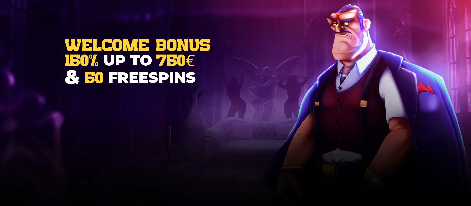 Donbet casino welcome bonus 150% up to 750 EUR and 50 free spins